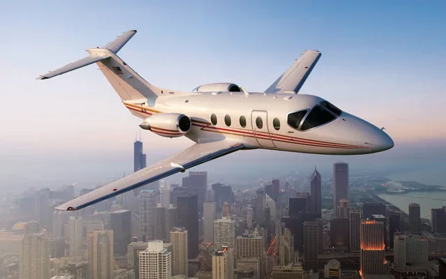 Light private jet