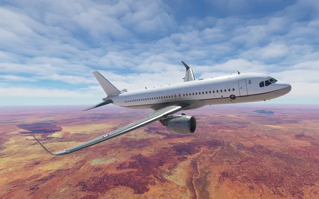 VIP-configured airliner